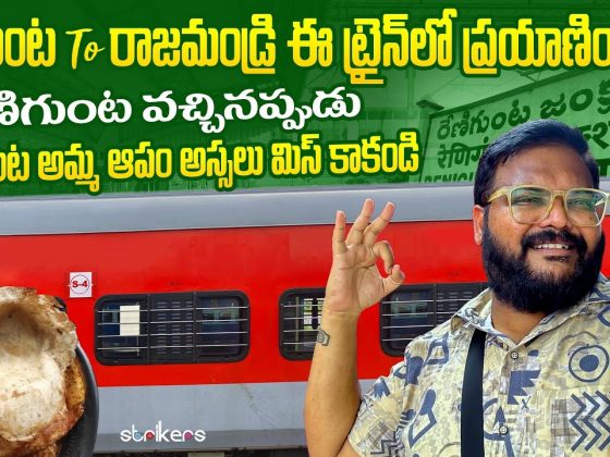 Renigunta To Rajahmundry Train Journey || Telugu Travel Vlogger || Train Vlogs || Strikers