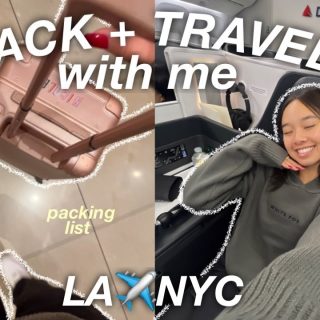 PACK + TRAVEL WITH ME TO NEW YORK