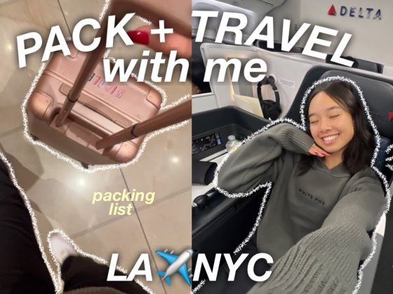 PACK + TRAVEL WITH ME TO NEW YORK